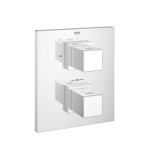 Наружная часть смесителя для ванны Grohe Grohtherm Cube термостатический (19958000) фото