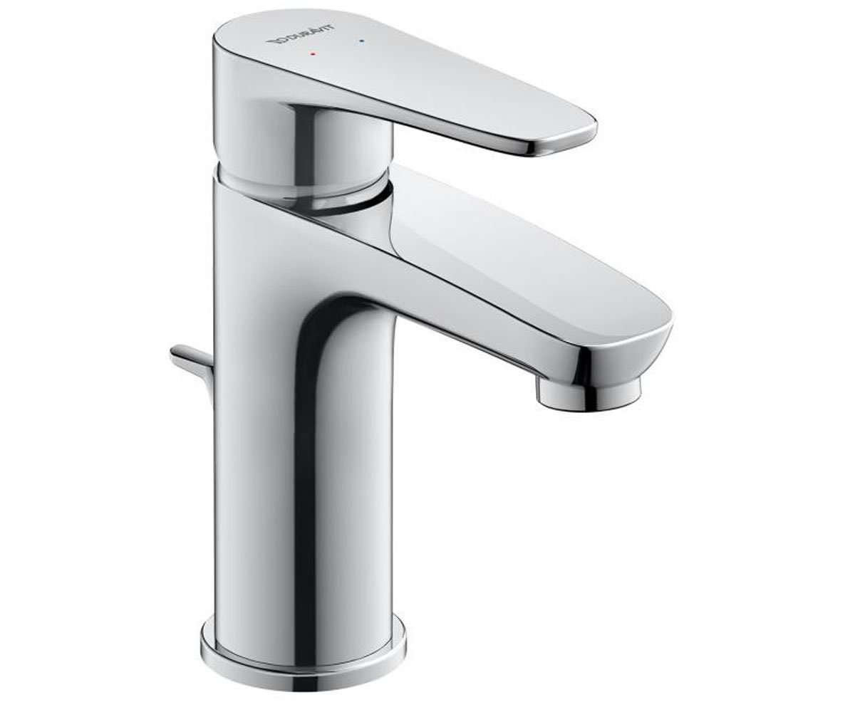 Смеситель для умывальника Duravit B.1 S с донным клапаном (B11010001010) фото