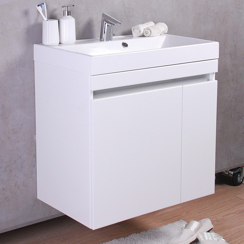 Умывальник с тумбой Fancy Marble Sheldon 700 белая (Sheldon 70 + 0407101) фото