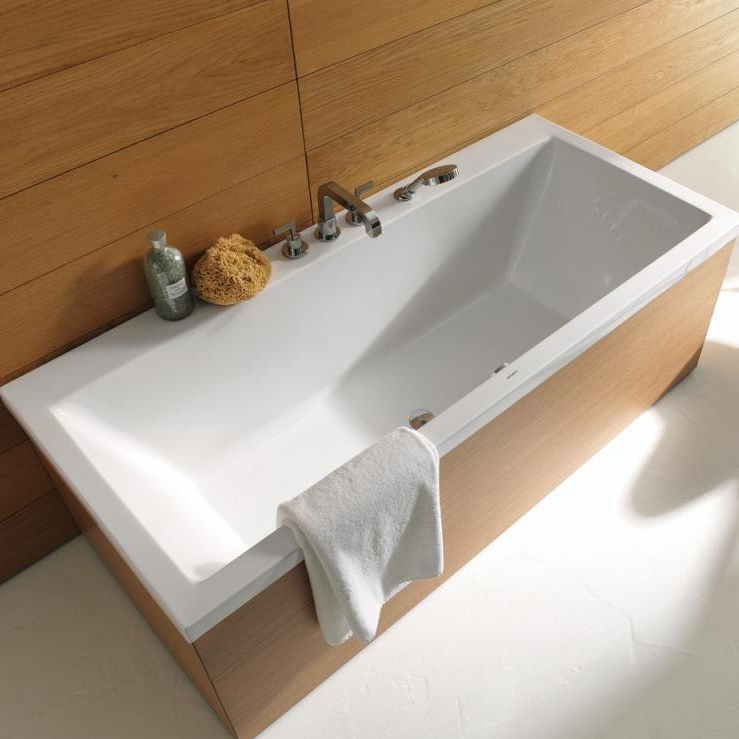 Ванна акриловая Duravit Vero 180х80 прямоугольная универсальная (700135000000000) фото