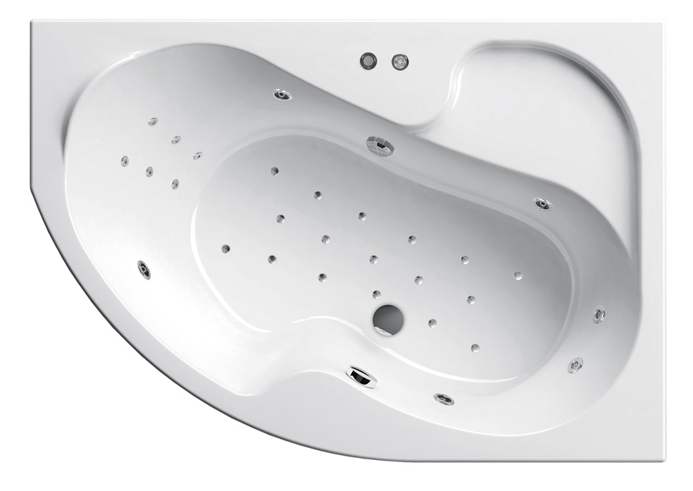 Гидромассажная ванна Ванна ROSA R 160х105  Power Ultra (GMSR1222) фото