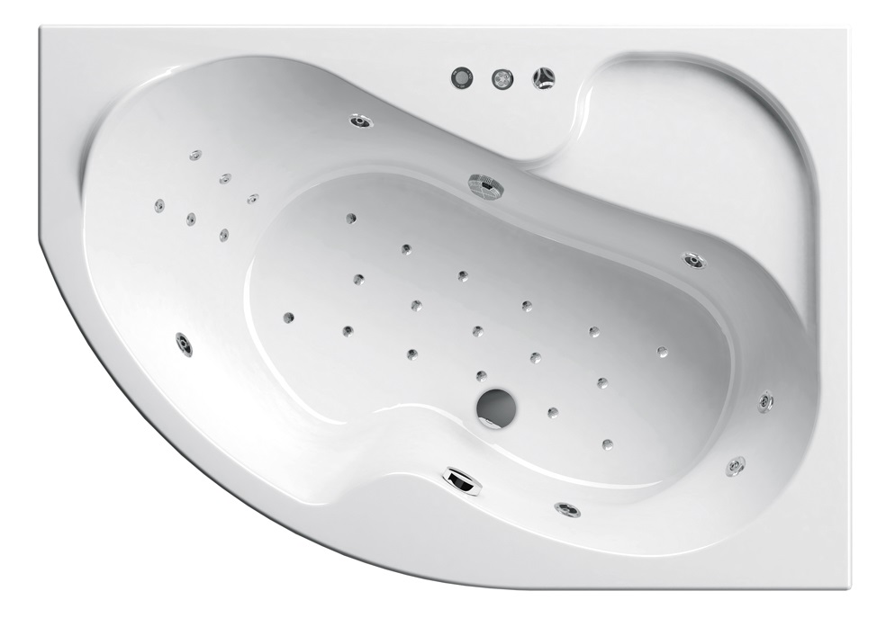 Гидромассажная ванна Ванна ROSA R 140х105  Beauty Ultra белый (GMSR1159) фото