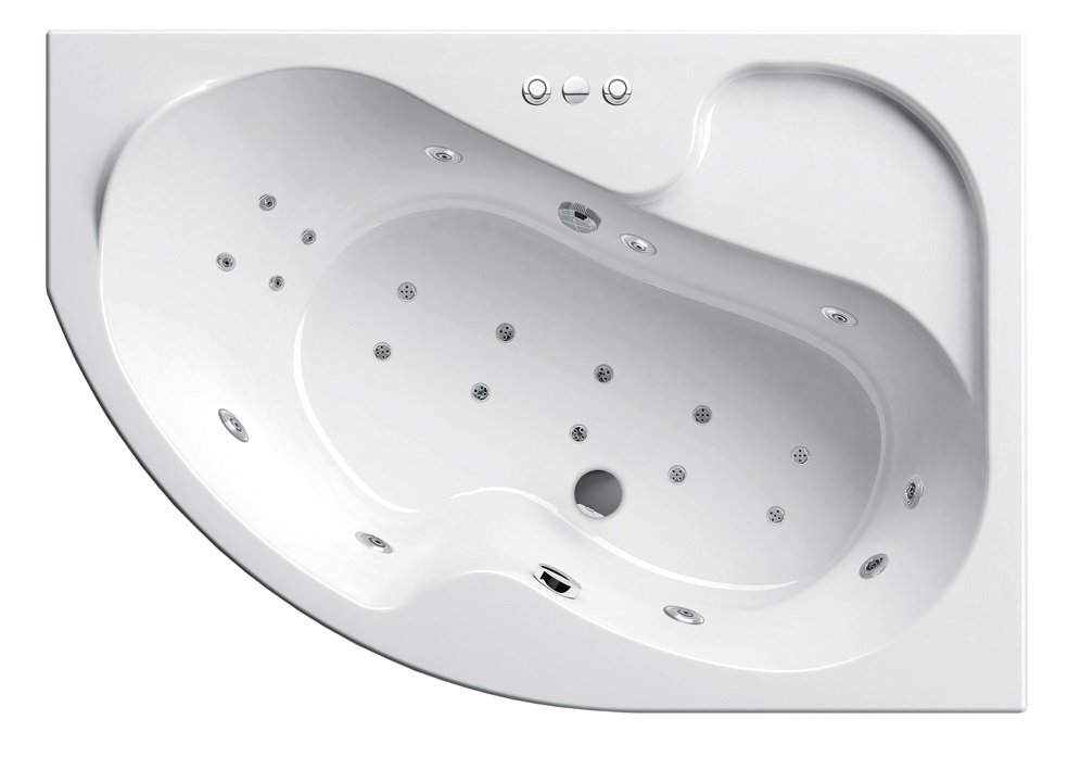 Гидромассажная ванна Ванна ROSA R 160х105 Relax Ultra (GMSR1219) фото