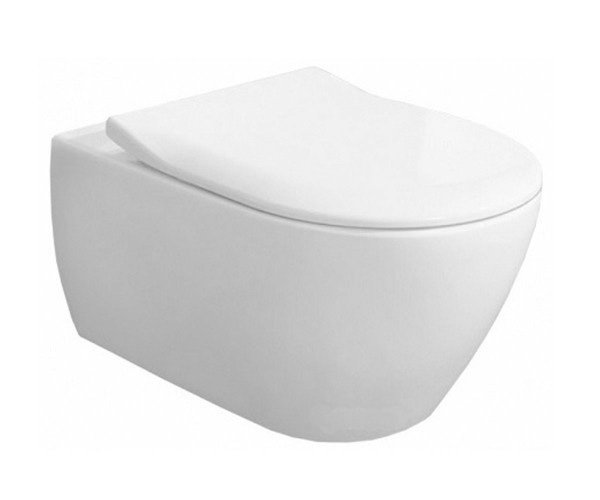 Унитаз подвесной Villeroy&Boch Subway 2.0 Rimless Slim Seat (5614R2R1) фото