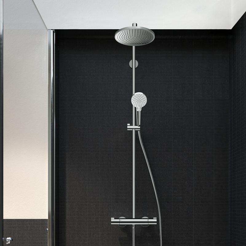 Душевая система Hansgrohe Crometta S 240 с термостатом (27268000) фото