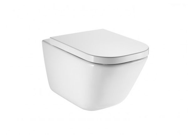 Унитаз подвесной Roca Gap Clean Rim Duroplast Soft Close (A34H47C000)