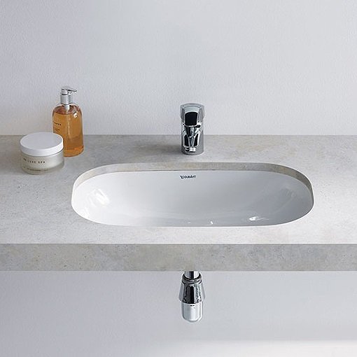 Умывальник Duravit D-code 56 см (0338560002/0338560000) фото