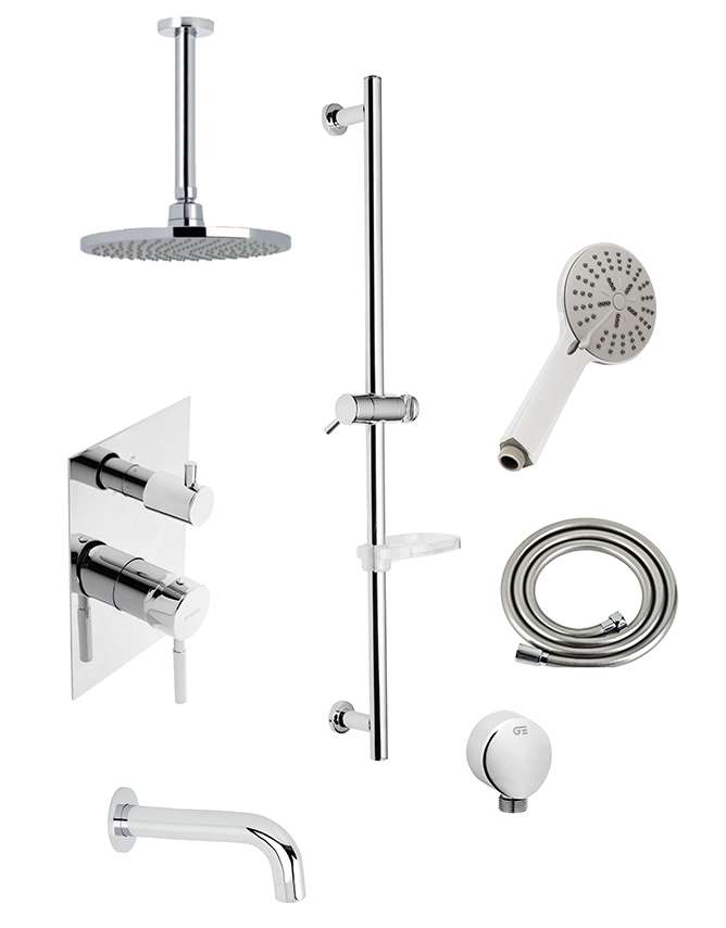 Душевая система Genebre 03 Tau 1-Showerset (03Tau1-showerset) фото