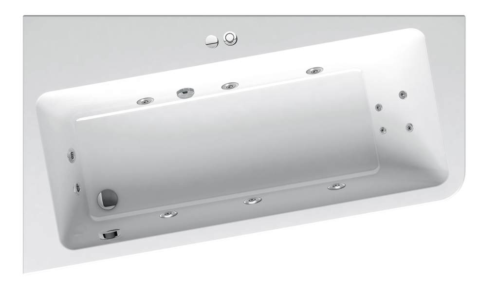 Гидромассажная ванна Ravak 10° 170x100 L Relax Pro (GMSR1050) фото