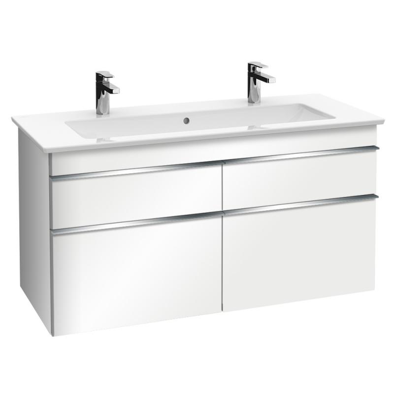 Тумба под умывальник Villeroy&Boch Venticello 115,3x59x47,7 см белый глянец (A92901DH) фото