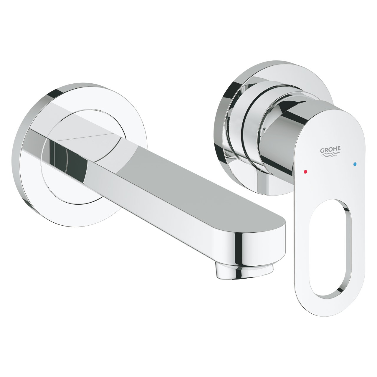 Смеситель для умывальника Grohe Bau Loop настенный для скрытого монтажа (20289000) фото