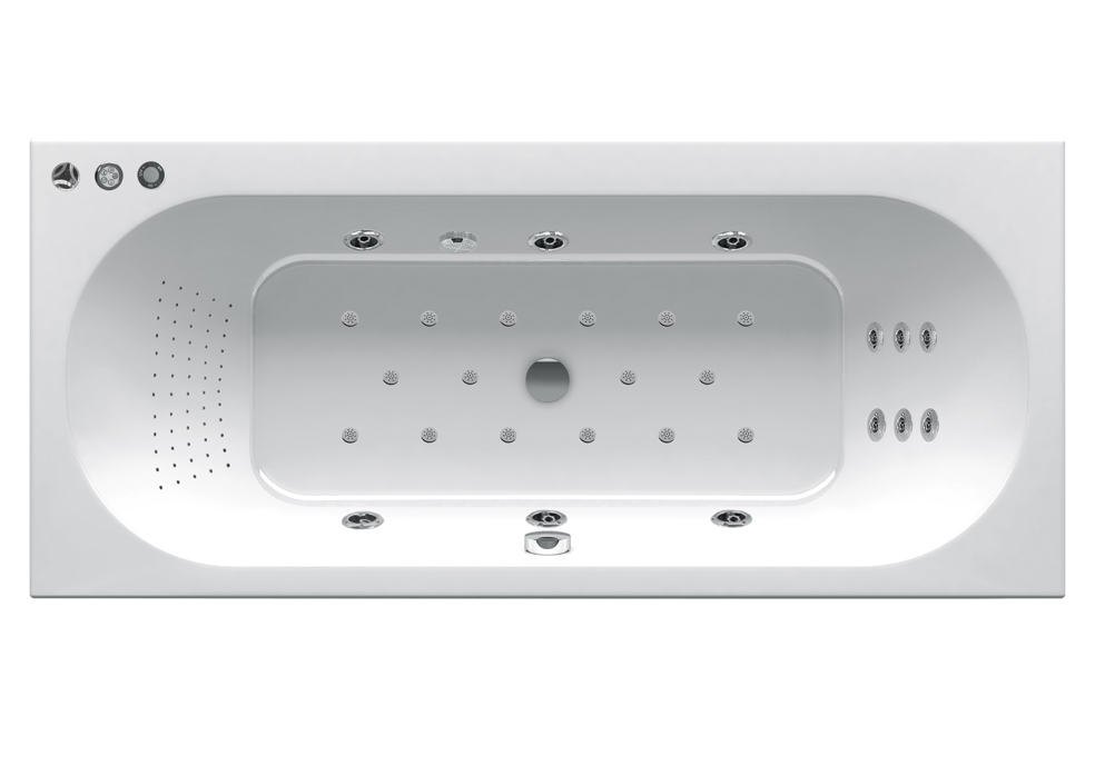 Гидромассажная ванна Ravak City Slim 180x80  Duo Ultra Plus (GMSR1686) фото