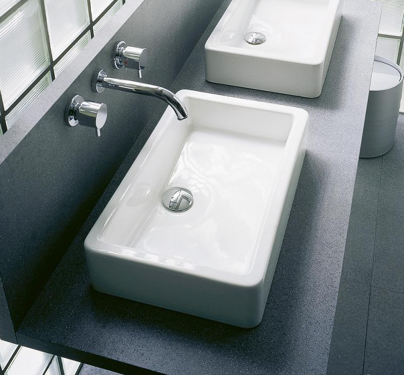 Умывальник Duravit Vero 60 см на столешницу (0455600000) фото