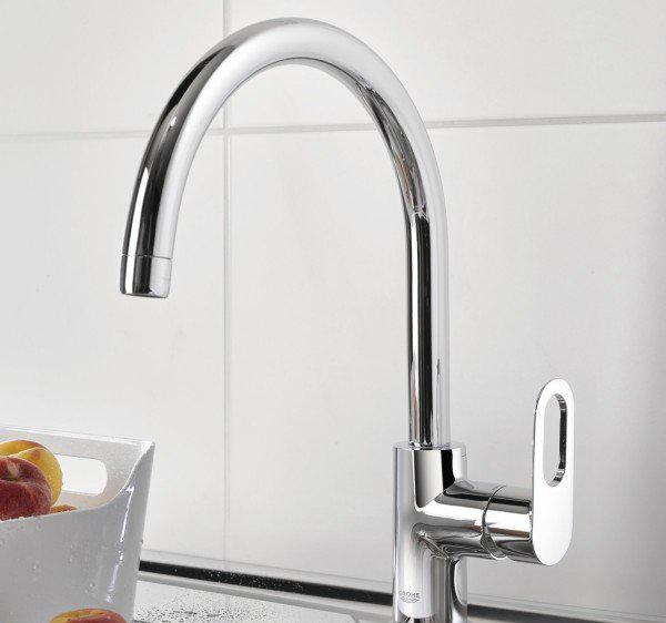 Смеситель кухонный Grohe BauLoop однорычажный  (31232000) фото