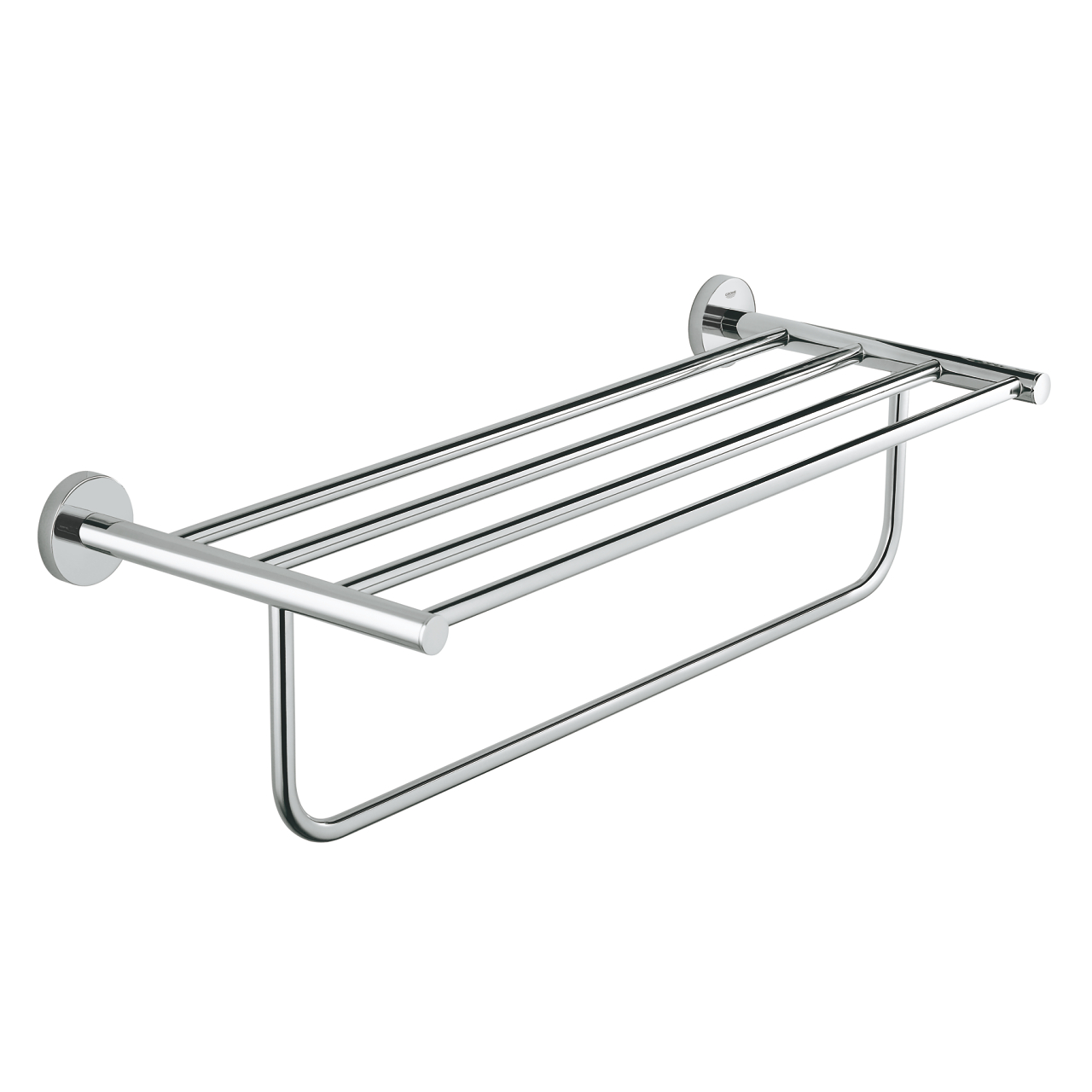 Полка для ванной Grohe BauCosmopolitan с держателем для полотенца  (40462001) фото