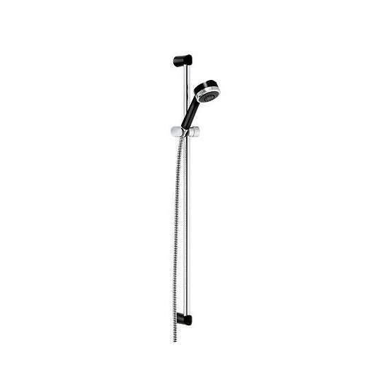Душевой гарнитур Kludi Zenta 3S черный/хром (608408600) фото
