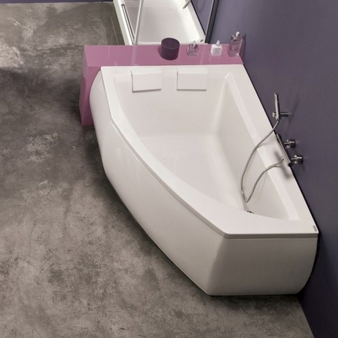 Ванна акриловая Pool Spa Aquamarina 175x120 асимметричная левая + ножки (PWAJ810ZS000000) фото