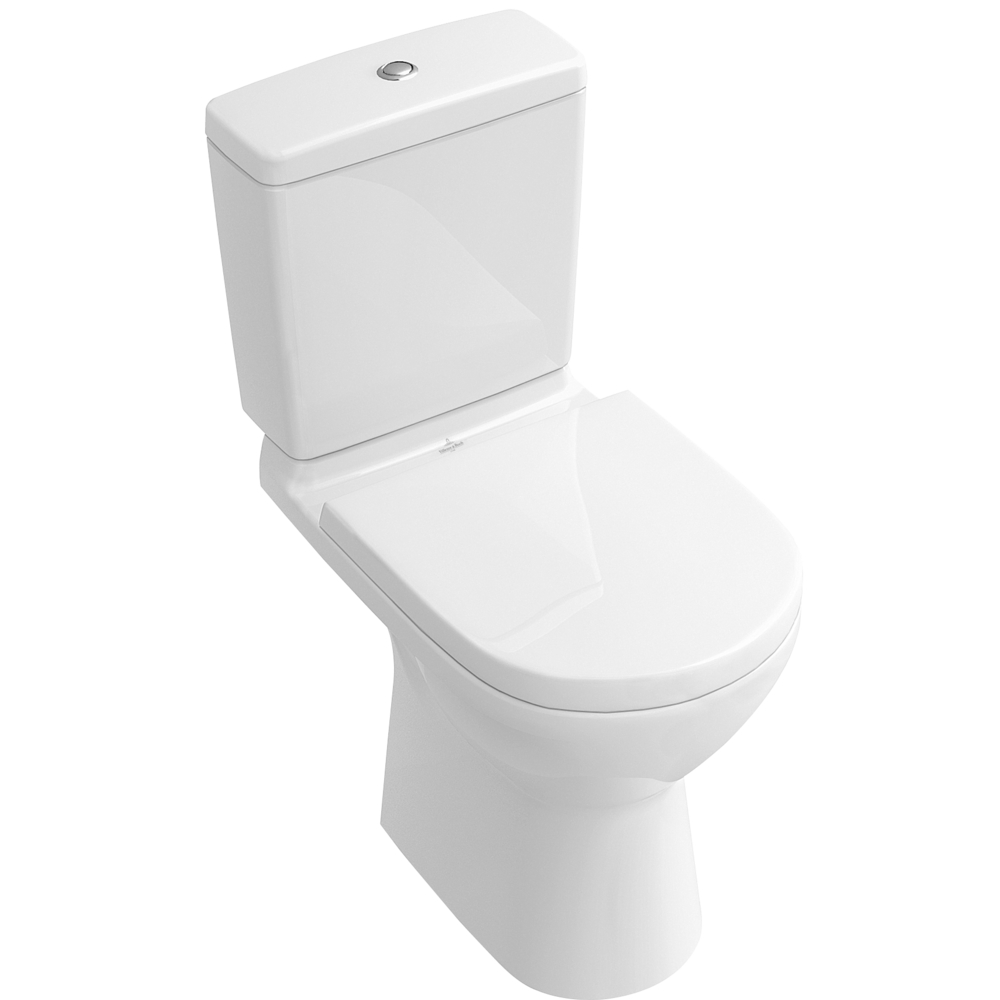 Унитаз напольный Villeroy&Boch O.Novo + сиденье Duroplast Soft Close (5661T301) фото