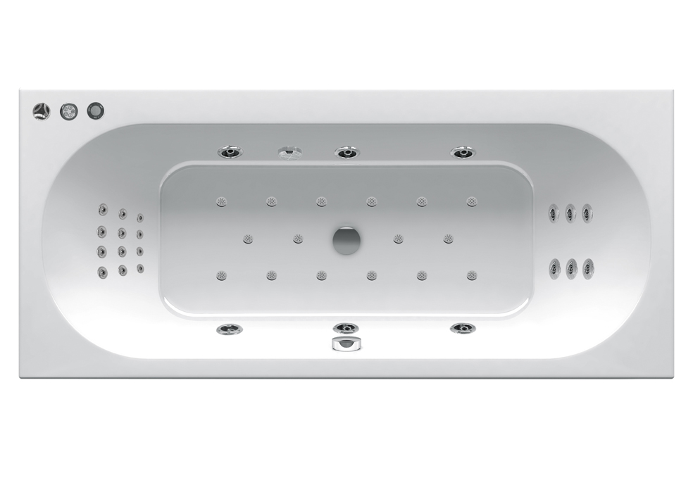 Гидромассажная ванна Ravak City Slim 180x80   Duo Ultra (GMSR1685) фото
