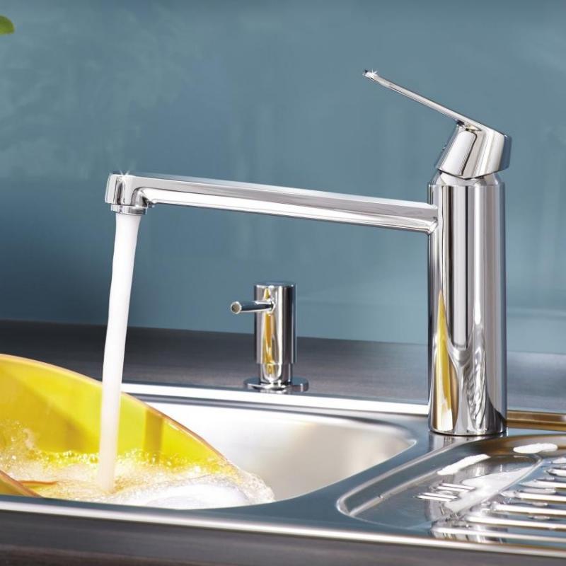 Смеситель кухонный Grohe Eurosmart Cosmopolitan высокий (30193000) фото