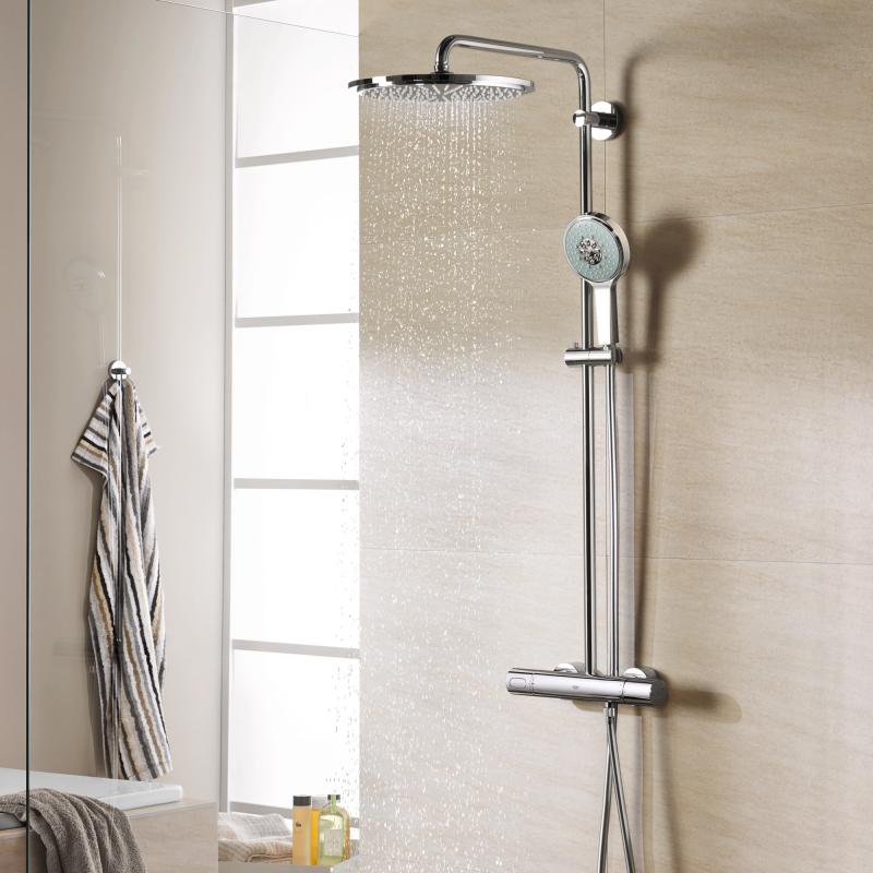 Душевая система Grohe Rainshower System 310 термостатический (27968000) фото