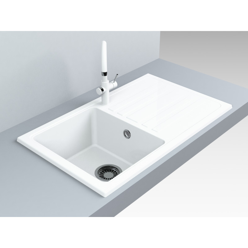 Кухонная мойка  MIRAGGIO Versal White (00211402) фото