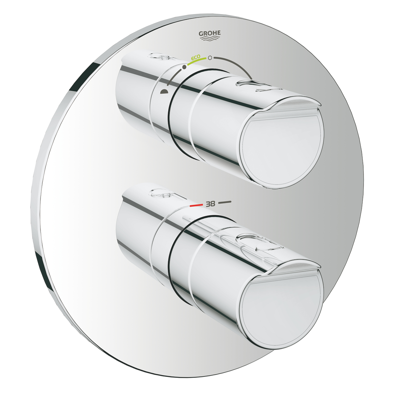 Наружная часть термостата для ванны Grohe Grohtherm 2000 NEW (19355001) фото