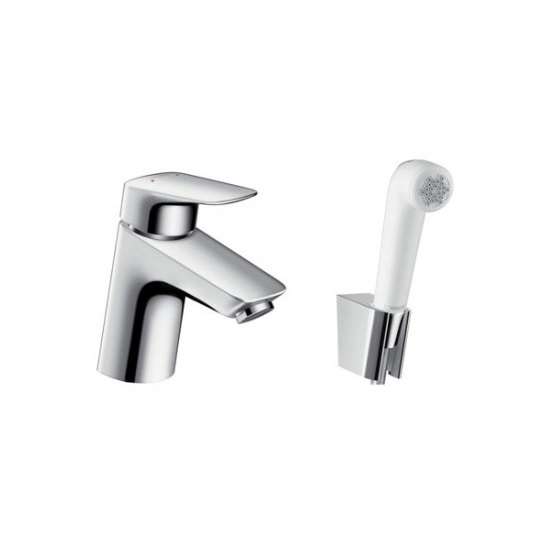 Смеситель для умывальника Hansgrohe Logis с гигиеническим душем (71290000) фото