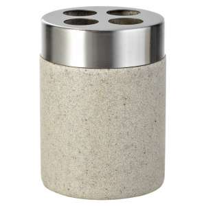 Стакан для зубных щеток Ridder Stone серый (220102.11) фото