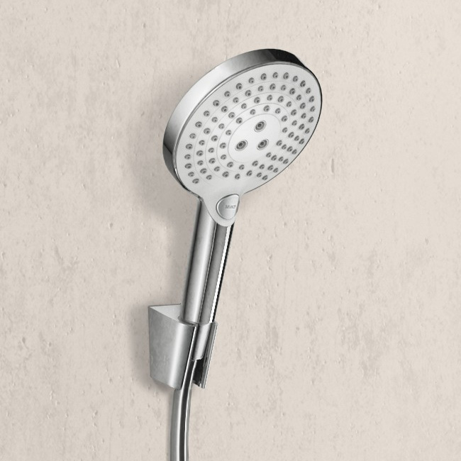 Ручной душ Hansgrohe Raindance Select S120 3 Jet хром/белый (26530400) фото