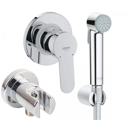 Набор с гигиеническим душем Grohe BauEdge скрытого монтажа (28343004) фото