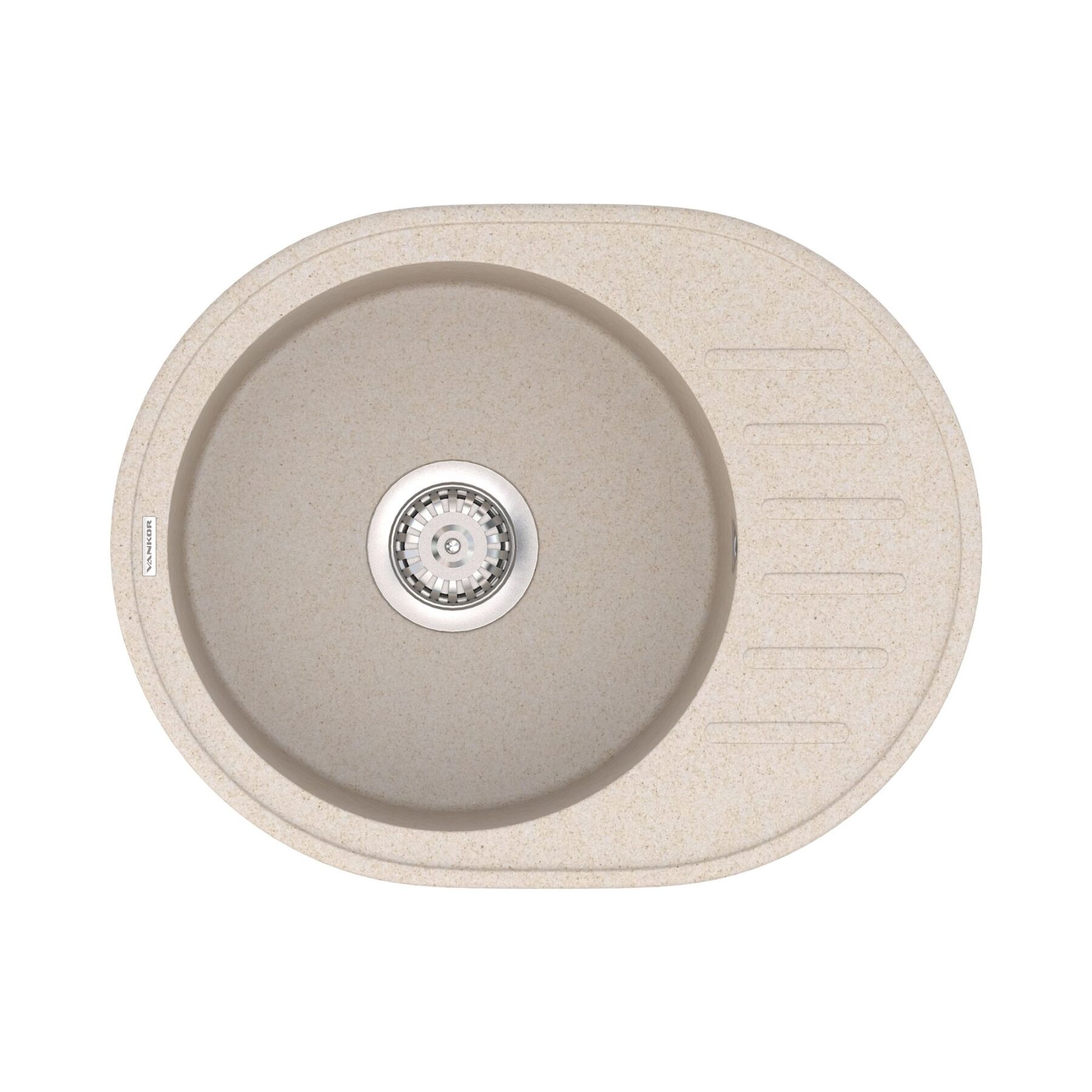 Кухонная мойка Vankor Lira LMO 02.57 Beige фото