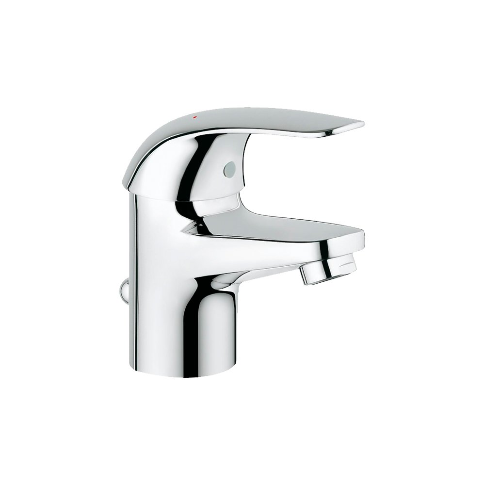 Смеситель для умывальника Grohe Euroeco с донным клапаном (23262000) фото