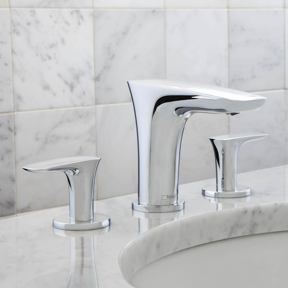 Смеситель для умывальника Hansgrohe PuraVida на 3 отверстия (15073000) фото