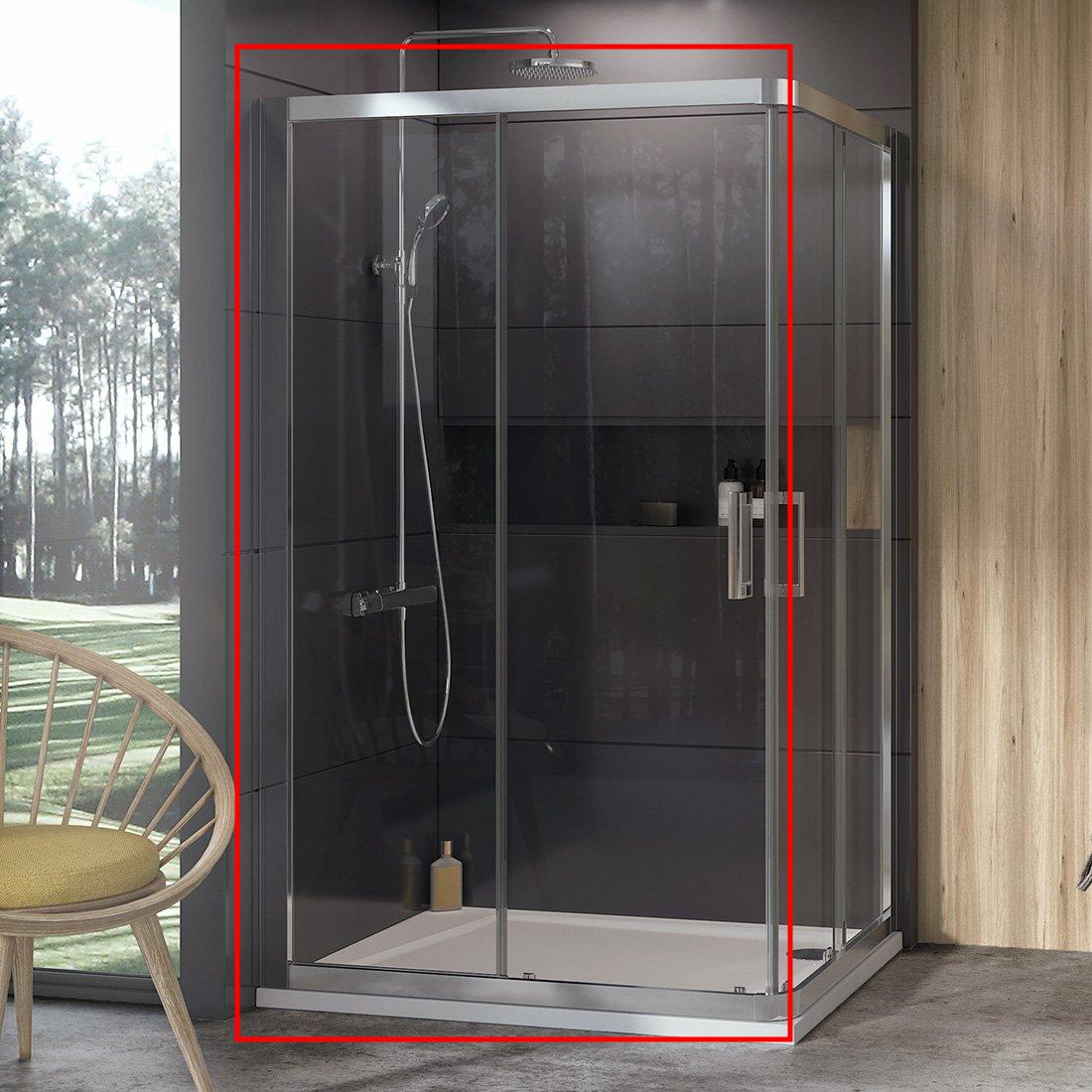 Элемент душевого уголка Ravak 10° 90 см 10RV2K-90 сатин+transparent фото