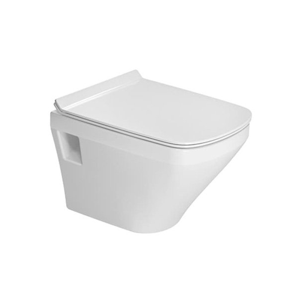 Унитаз подвесной Duravit Durastyle Rimless с сиденьем SoftClose укороченный (45710900A1)