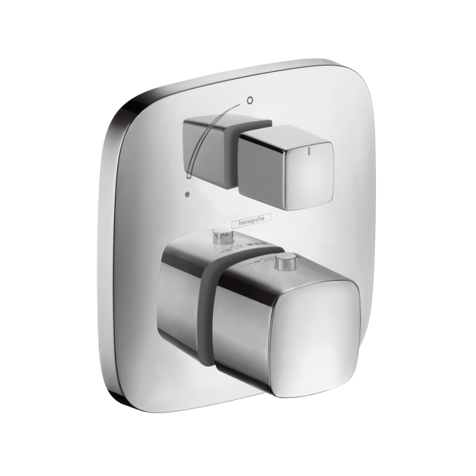 Смеситель для душа скрытого монтажа Hansgrohe PuraVida термостатический (15775000) фото