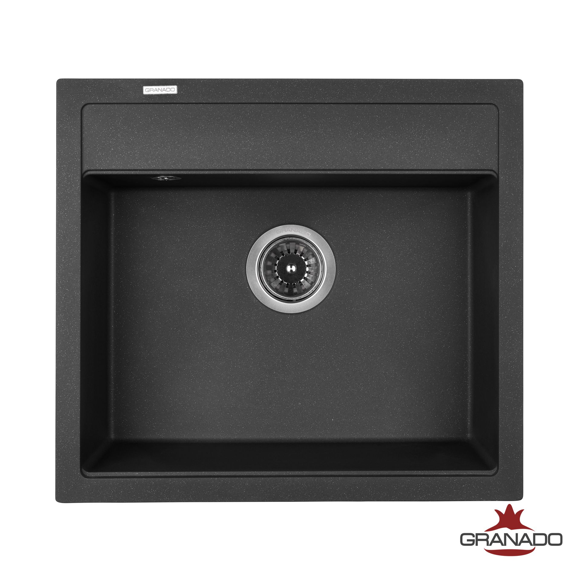 Кухонная мойка GRANADO LERIDA black shine (0401) фото