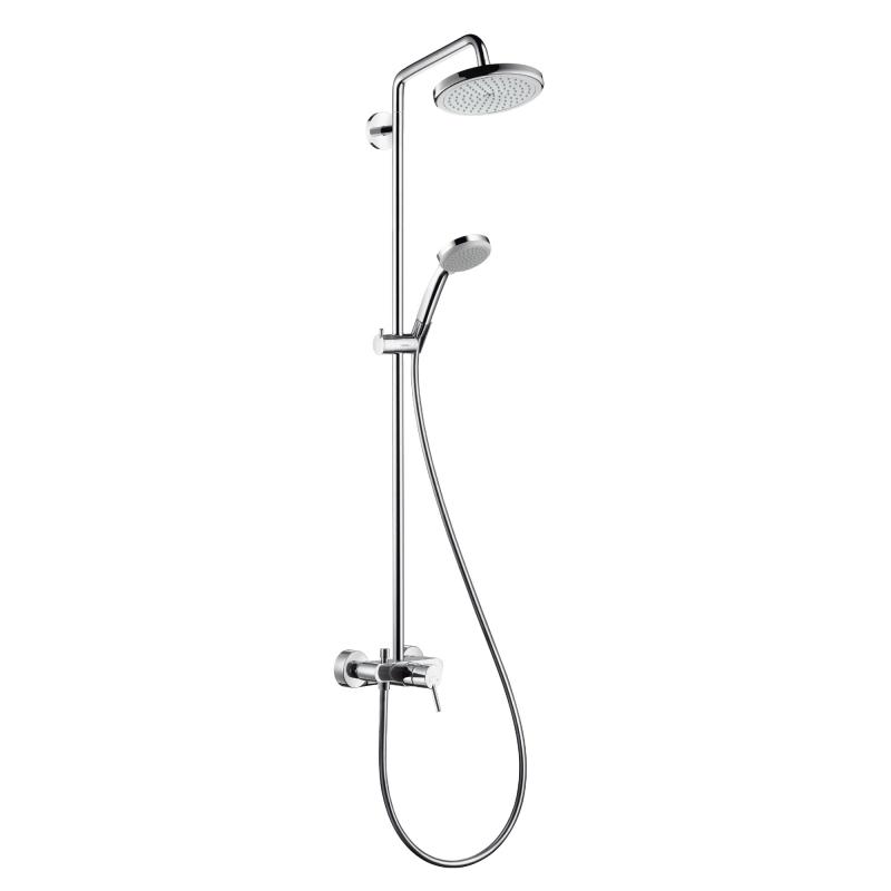 Душевая система Hansgrohe 220 Showerpipe (27222000) фото