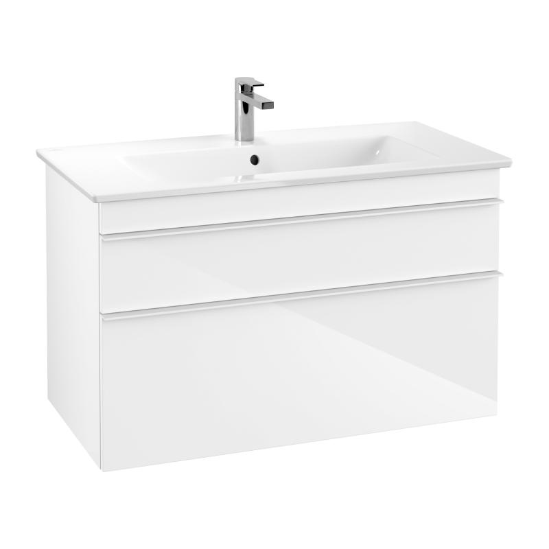 Тумба под умывальник Villeroy&Boch Venticello 95,3x59x47,7 белый глянец (A92602DH) фото