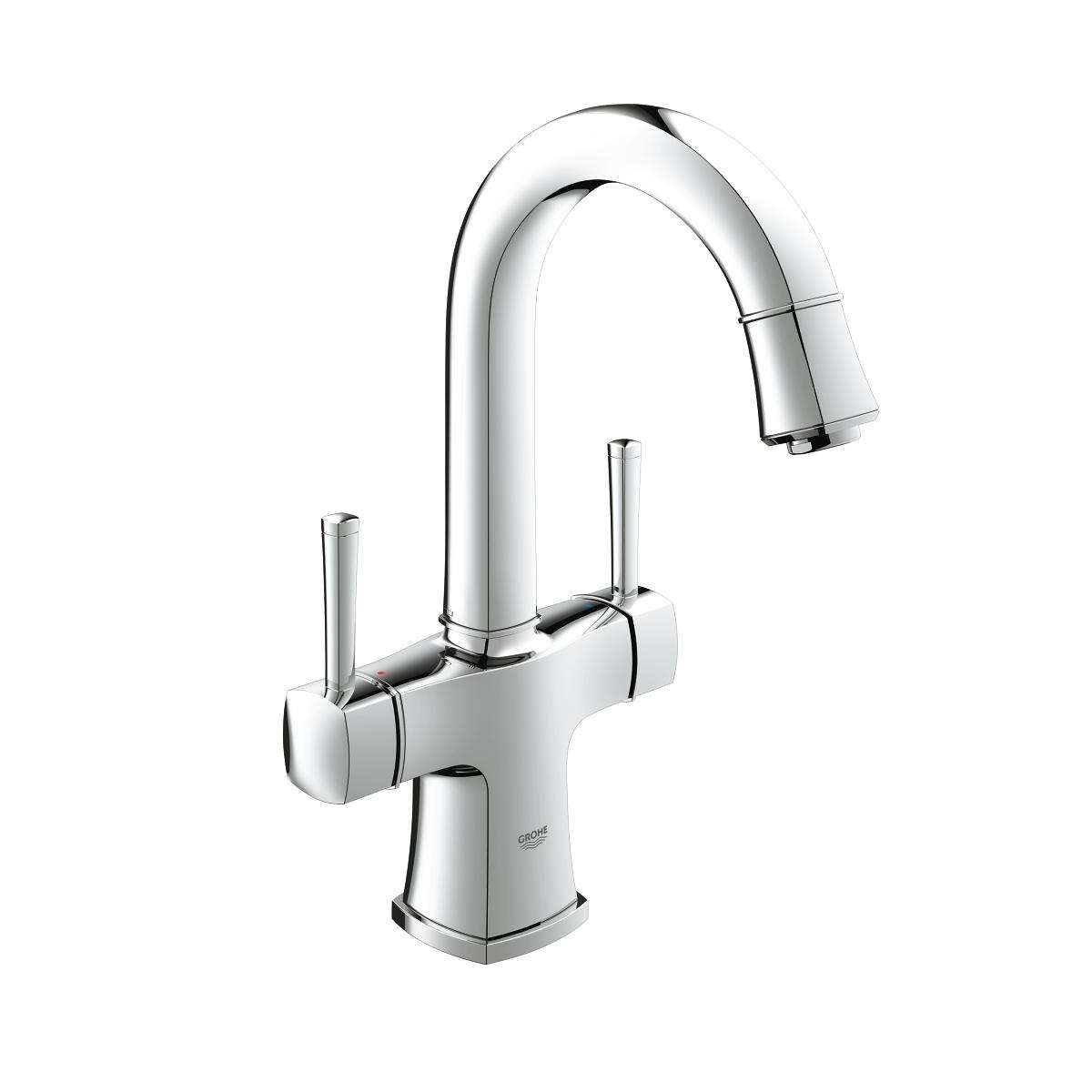 Смеситель для умывальника Grohe Grandera с двумя рукоятками (21107000) фото
