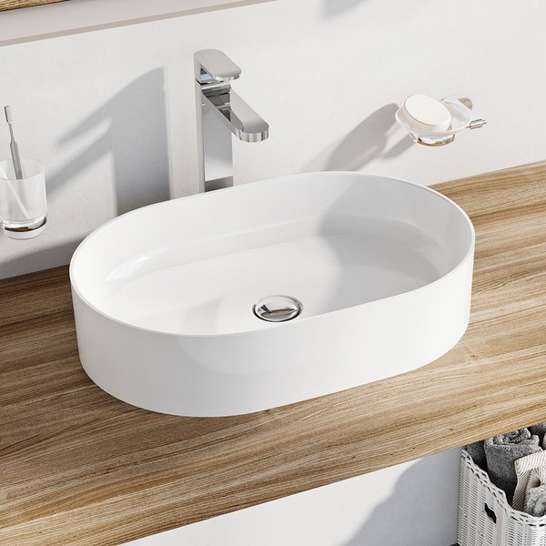 Умывальник Ravak Ceramic 550 O Slim White фото