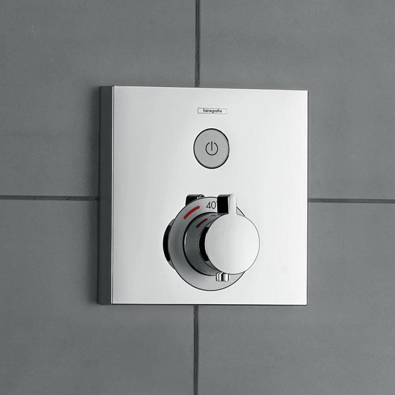 Наружная часть термостатического смесителя для душа Hansgrohe ShowerSelect (15762000) фото