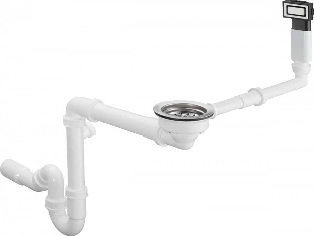 Сифон для кухонной мойки Hansgrohe D14-10 (43921800) фото