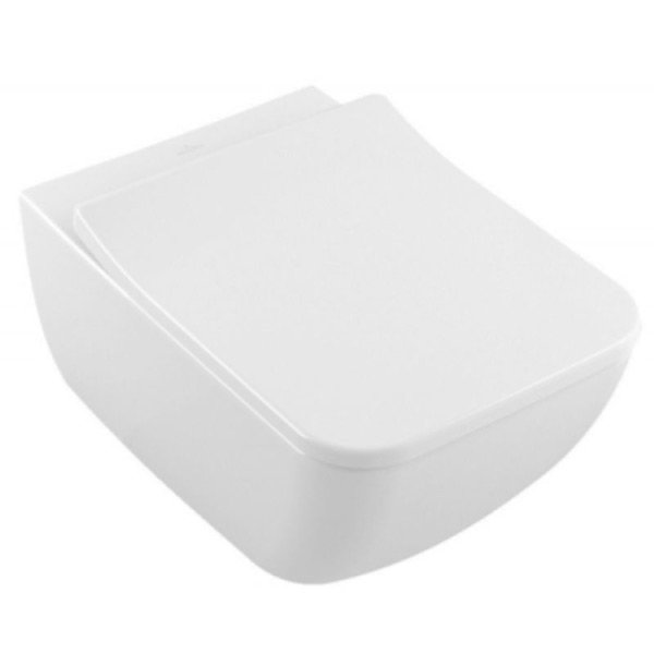 Унитаз подвесной Villeroy&Boch Venticello DirectFlush Soft Close (4611RS01)