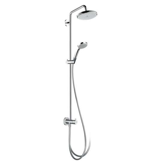 Душевая система Hansgrohe Croma 220 Showerpipe Reno (27224000) фото