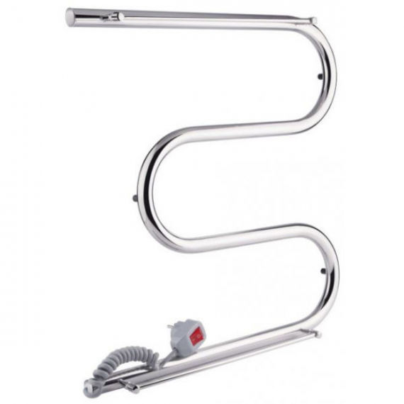 Полотенцесушитель электрический Q-tap Snake shelf  500x500 LE (QTSNAKE500500SHLE) фото
