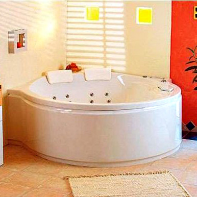 Ванна акриловая Pool Spa Roma 208х140 отдельностоящая с рамой (PWR4310ZS000000) фото