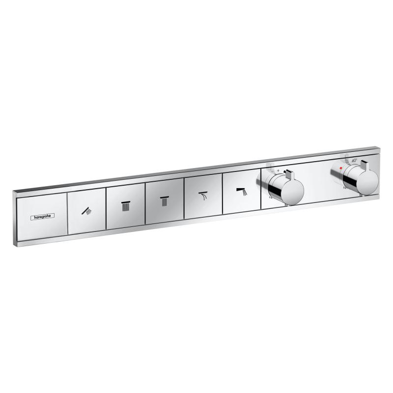 Смеситель для душа скрытого монтажа Hansgrohe RainSelect термостатический (15384000) фото