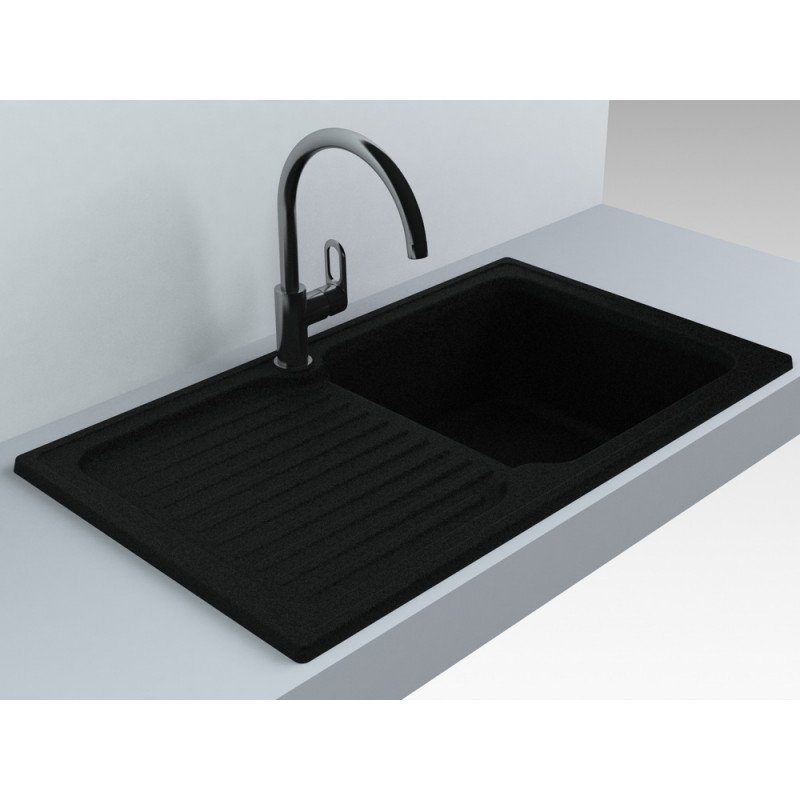 Кухонная мойка  MIRAGGIO Orlean Black  (00208907) фото
